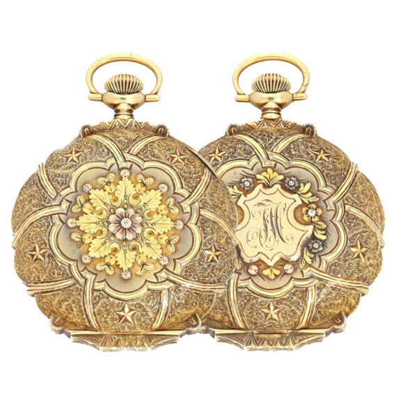 American gold lever with four gold nuances Circa 1918