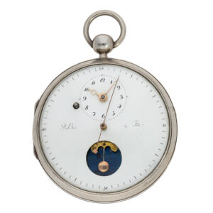 Swiss pocket watch with double wheel Debaufré escapement Circa 1800