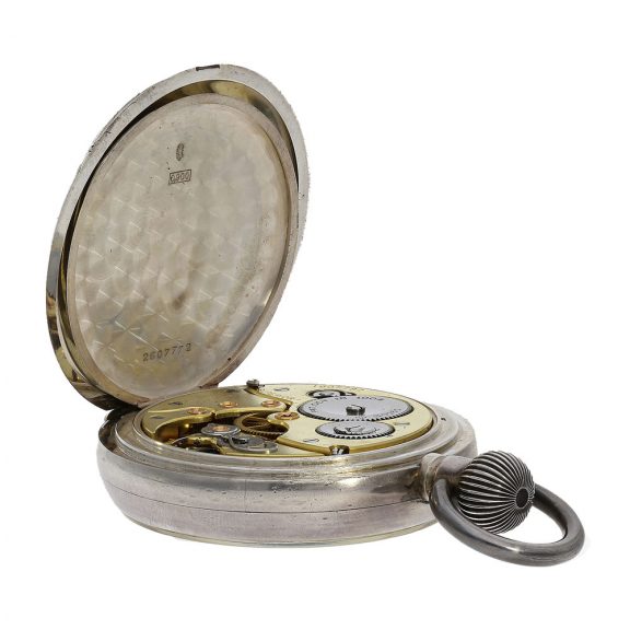 Rare Swiss silver deck chronometer superior quality Circa 1910 Rare Swiss silver deck chronometer superior quality Circa 1910