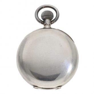 Rare Swiss silver deck chronometer superior quality Circa 1910