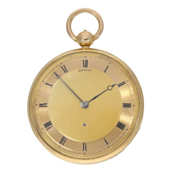 Swiss golden pocket watch ”Grande & Petite Sonnerie Circa 1825