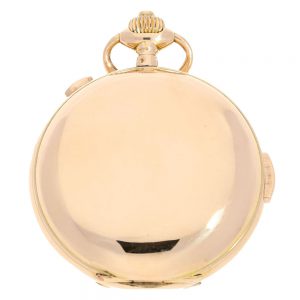 Swiss astronomische lever with minute repeater Circa 1900
