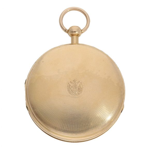 Technically very interesting early pocket watch with Grande Sonnerie, Circa 1800 Technically very interesting early pocket watch with Grande Sonnerie, Circa 1800