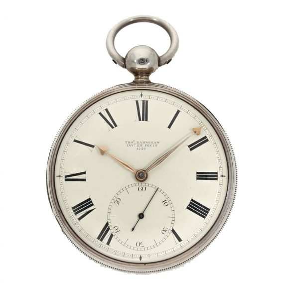 English silver open faced important chronometer Circa 1837
