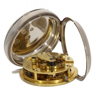 English silver open faced important chronometer Circa 1837