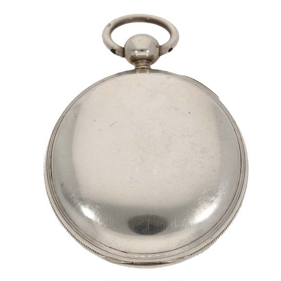 English silver open faced important chronometer Circa 1837 English silver open faced important chronometer Circa 1837
