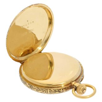 Swiss rare 18 K gold quarter repeating ladies watch Circa 1885
