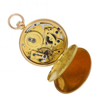 French/Swiss pocket watch with repeater Circa 1807