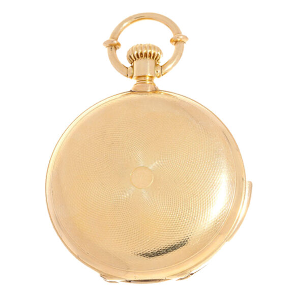 Danish goldsavonnette five minute repeater Circa 1875 Danish goldsavonnette five minute repeater Circa 1875