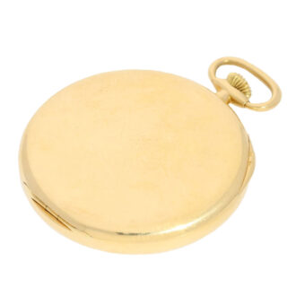 Swiss gold open faced lever dress watch Circa 1938