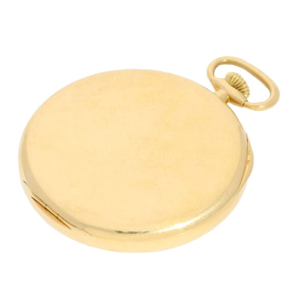 Swiss gold open faced lever dress watch Circa 1938 Swiss gold open faced lever dress watch Circa 1938