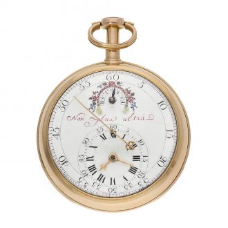 Swiss 18 Carat gold early automatic watch Circa 1785