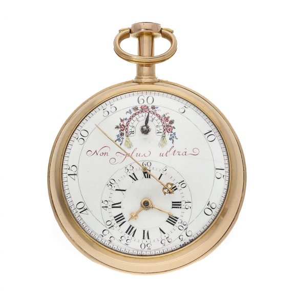 Swiss 18 Carat gold early automatic watch Circa 1785