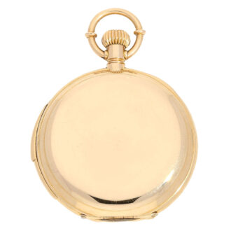 Danish gold minute repeater with 31 jewels Circa 1885 Danish gold minute repeater with 31 jewels Circa 1885