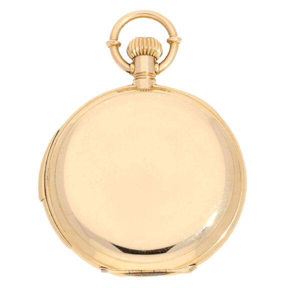Danish gold minute repeater with 31 jewels Circa 1885 Danish gold minute repeater with 31 jewels Circa 1885