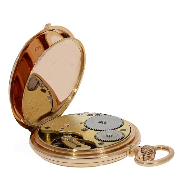 German 18 carat gold early precision pocket watch Circa 1888 German 18 carat gold early precision pocket watch Circa 1888