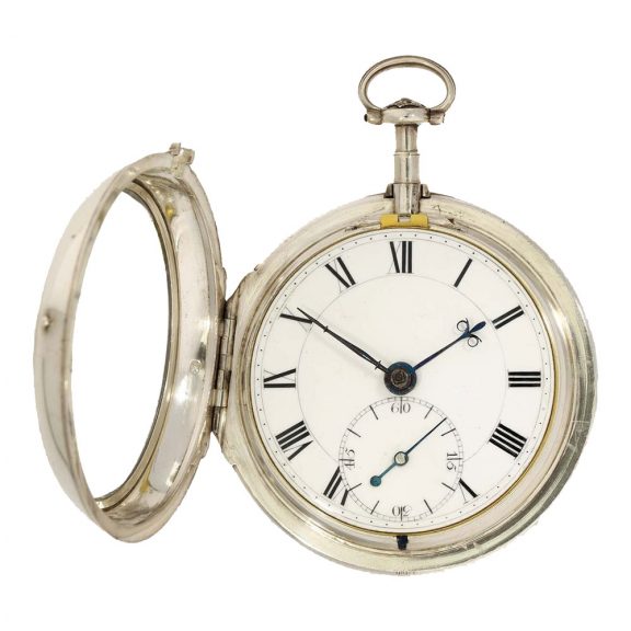 English silver early 2nd quality chronometer Circa 1783 English silver early 2nd quality chronometer Circa 1783