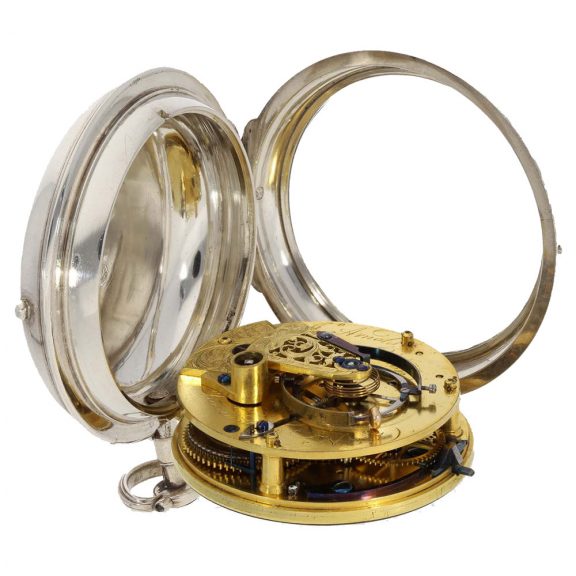 English silver early 2nd quality chronometer Circa 1783 English silver early 2nd quality chronometer Circa 1783