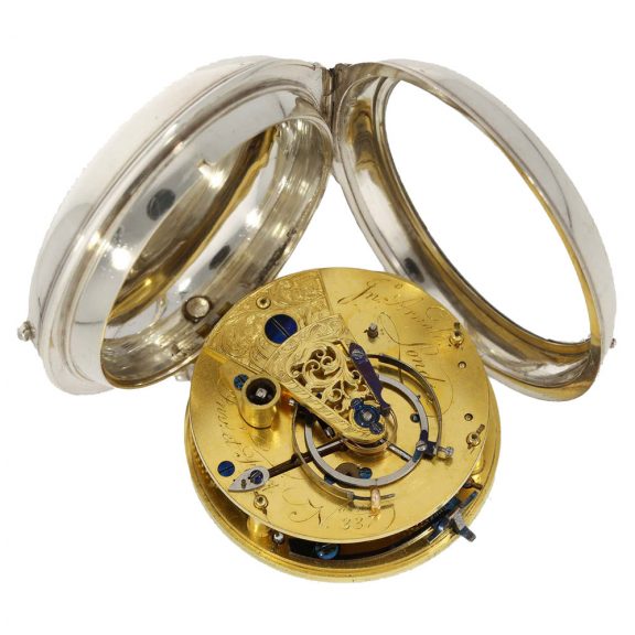 English silver early 2nd quality chronometer Circa 1783 English silver early 2nd quality chronometer Circa 1783