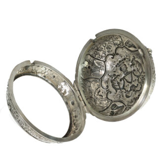 English silver impressive early verge watch Circa 1690