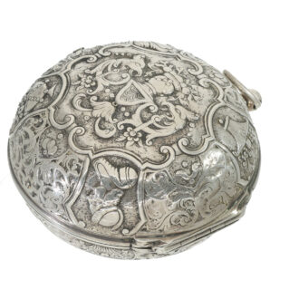 English silver impressive early verge watch Circa 1690
