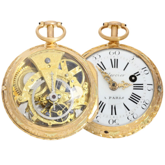 French extremely rare and early skeletonized watch Circa 1775 French extremely rare and early skeletonized watch Circa 1775