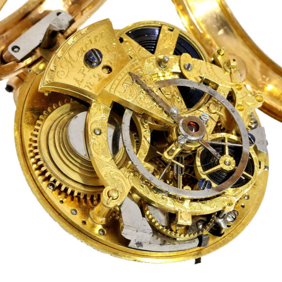 French extremely rare and early skeletonized watch Circa 1775 French extremely rare and early skeletonized watch Circa 1775