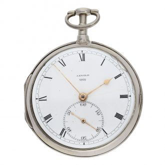 English important and extremely rare pocket chronometer Circa 1818