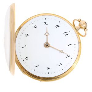 French watch with extremely rare music movement Circa 1815