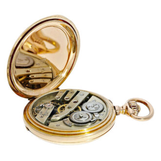Russian historically interesting gold full hunter watch Circa 1896