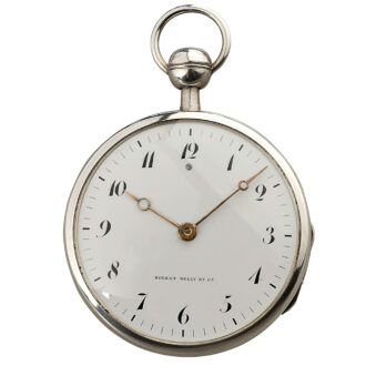 Swiss Niello-silver repeating pocket watch Circa 1820