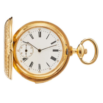 Swiss historical 5 minute repeating perpetual calendar Circa 1880