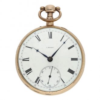 English heavy pocket chronometer with repetition Circa 1810