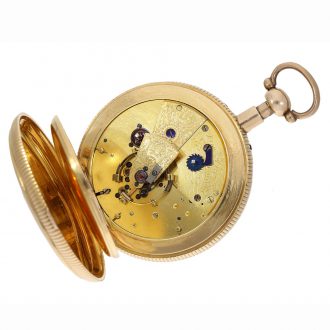 English heavy pocket chronometer with repetition Circa 1810