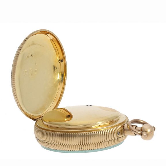English heavy pocket chronometer with repetition Circa 1810 English heavy pocket chronometer with repetition Circa 1810
