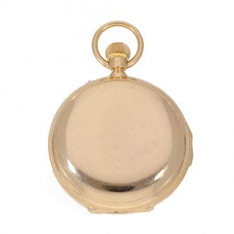 Swiss French 18 carat gold important à goutte pocket watch Circa 1878 Swiss French 18 carat gold important à goutte pocket watch Circa 1878