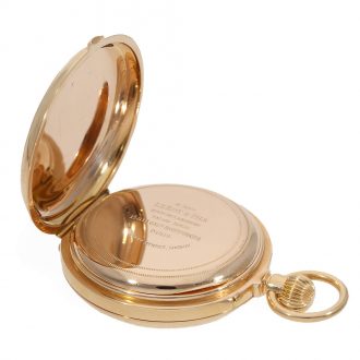 Swiss French 18 carat gold important à goutte pocket watch Circa 1878 Swiss French 18 carat gold important à goutte pocket watch Circa 1878