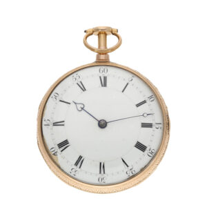 English 18 carat gold precision watch with duplex escapement Circa 1811