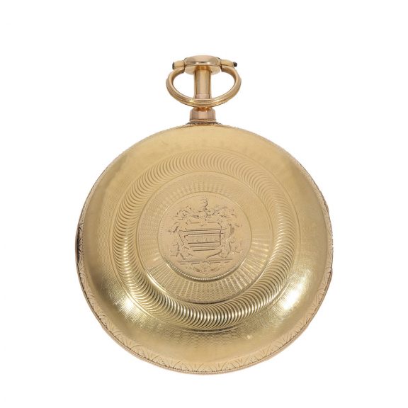English 18 carat gold precision watch with duplex escapement Circa 1811 English 18 carat gold precision watch with duplex escapement Circa 1811