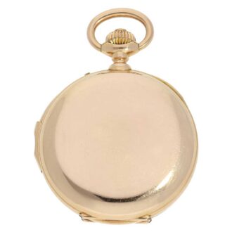 French 18 carat gold minute repeating watch Circa 1880