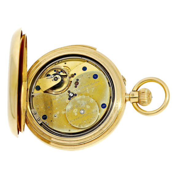 English important gold minute repeating watch Circa 1893 English important gold minute repeating watch Circa 1893