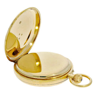 English important gold minute repeating watch Circa 1893