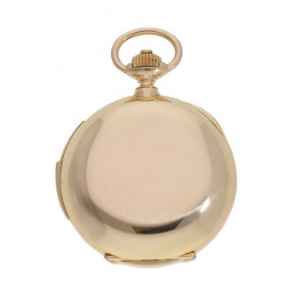 Swiss 18 carat gold highly complicated à goutte watch Circa 1900 Swiss 18 carat gold highly complicated à goutte watch Circa 1900