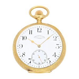 Swiss gold anker chronometer pocket watch Circa 1912
