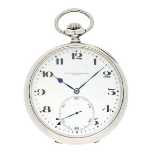 Swiss silver with anker chronometer movement Circa 1940