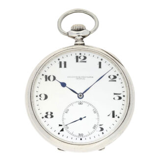 Swiss silver with anker chronometer movement Circa 1940