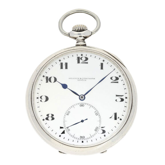 Swiss silver with anker chronometer movement Circa 1940