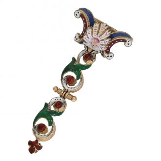French/Austrian enamel Oriëntal harp form watch Circa 1820