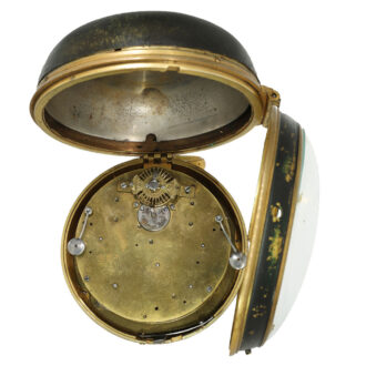 Austrian brass highly complicated carriage clock Circa 1800