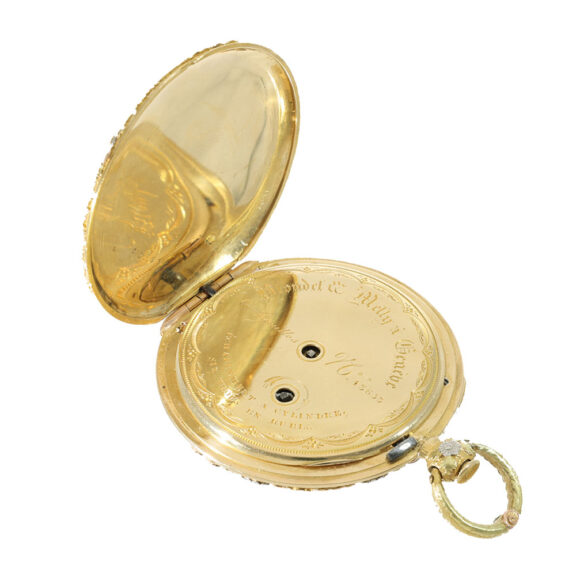 Swiss 18 carat gold magnificent lépine watch Circa 1820 Swiss 18 carat gold magnificent lépine watch Circa 1820